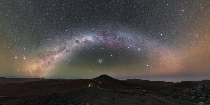 Um caleidoscópio de cores