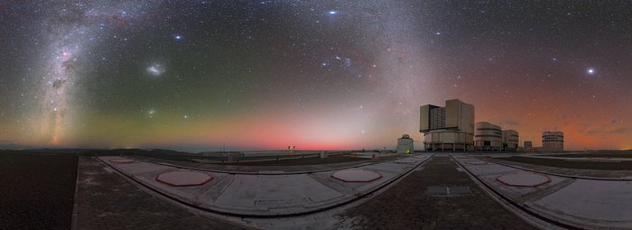 Un cielo da acquerello