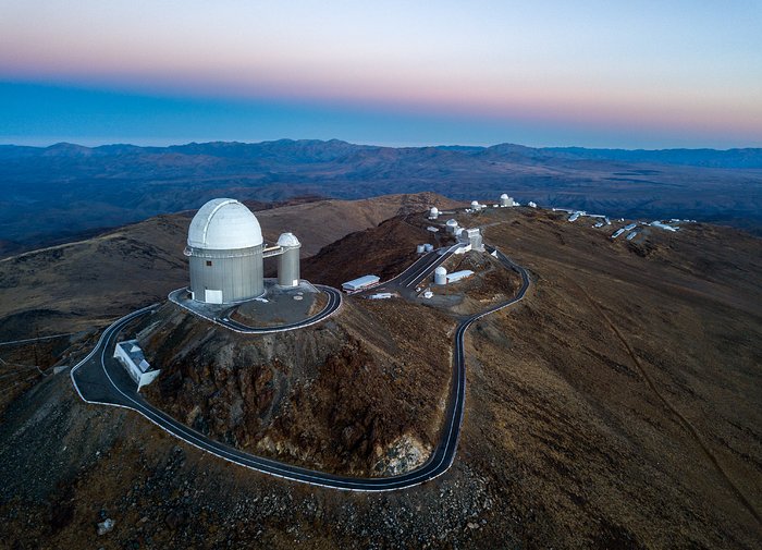 Downslope at La Silla