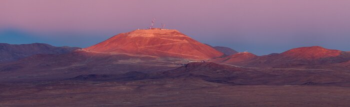 Il nuovo skyline del Cerro Armazones