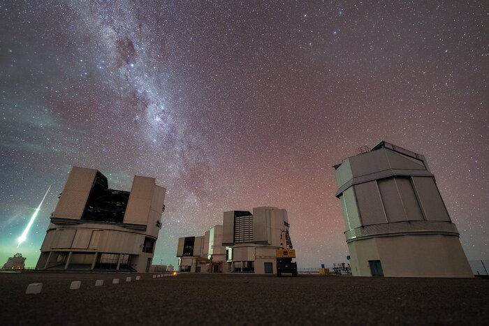 VLT-Besucher aus dem All