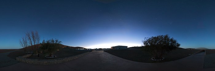 Paranal Basecamp at dawn