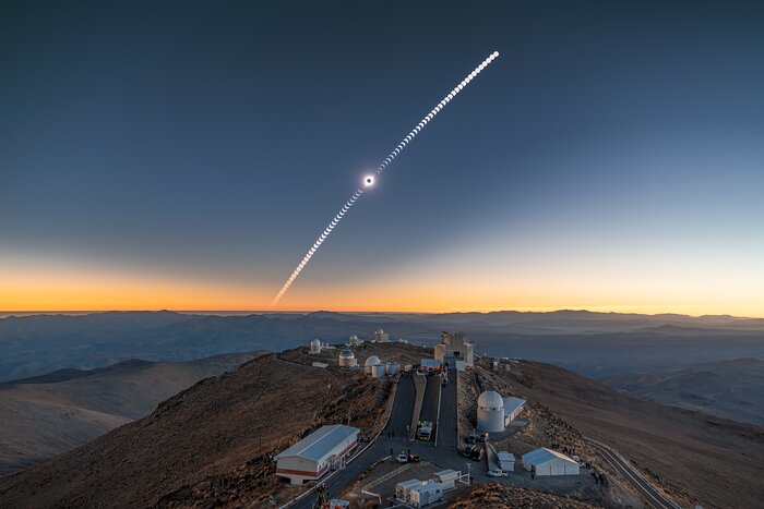 Path of a total solar eclipse