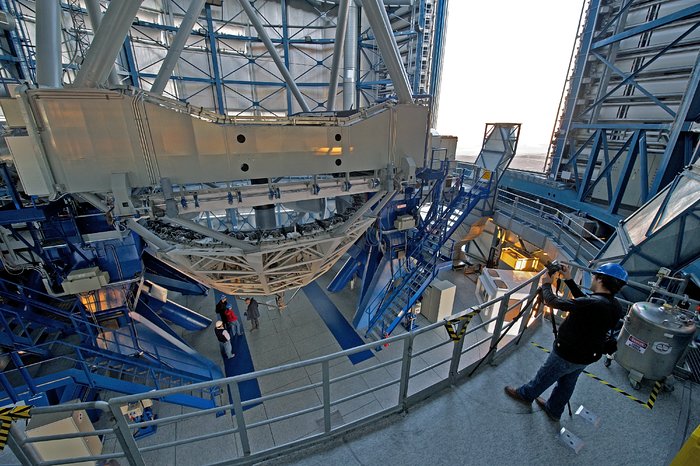 Open Dome view of VISTA