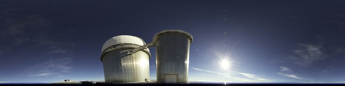 Daytime perspective of La Silla