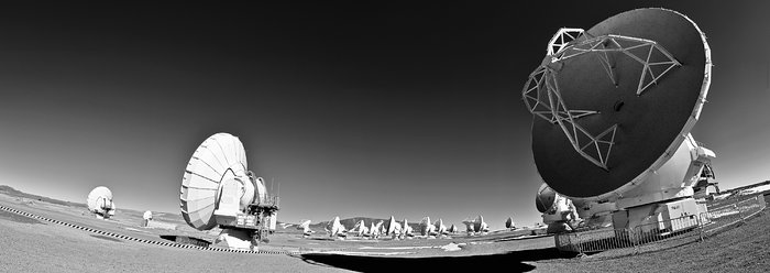 Antennae at the Array Operations Site