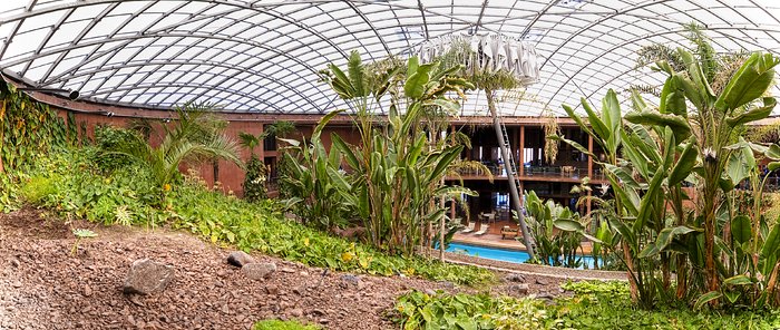 The dome of the Paranal Residencia