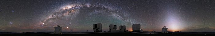 Milky Way over Paranal