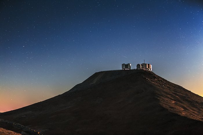 La sombra de Cerro Paranal