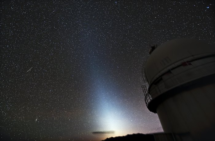 Zodiacal light at La SIlla