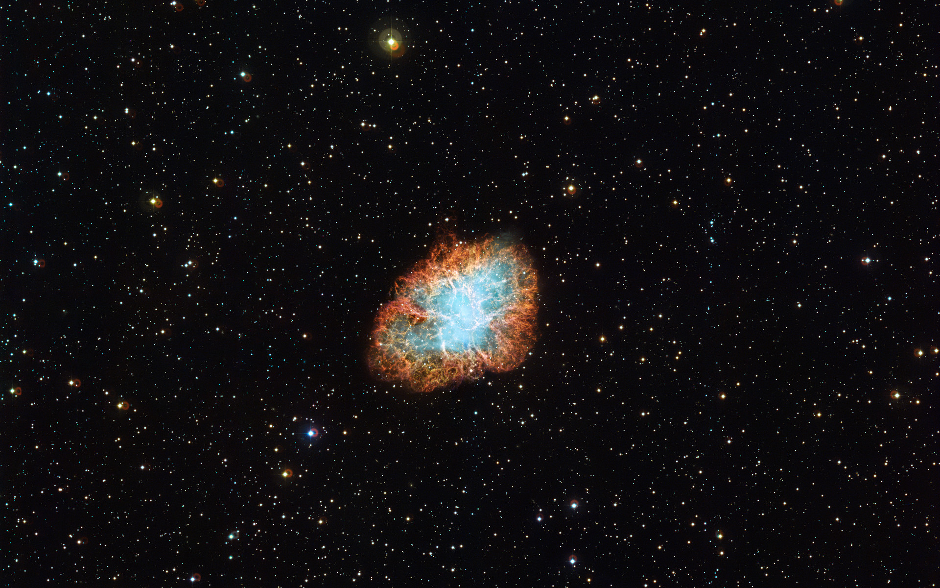 Crab Nebula Explosion Crab Nebula Explosion
