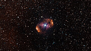 Zoom ind på tågen NGC 6164/6165, som omgiver stjerneparret HD 148937