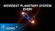 A planet in a perpendicular orbit around two brown dwarfs | ESO News
