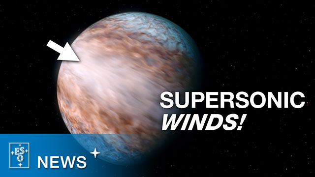 Extreme supersonic winds raging on WASP-127b | ESO News