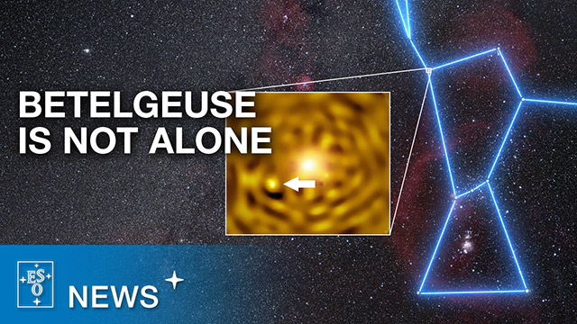 Die bislang schärfste Aufnahme von Beteigeuzes Begleiter | ESO News
