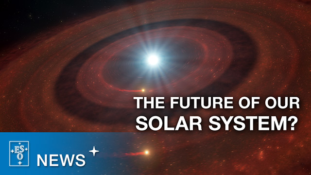 Astronomers find unique disc of debris around dead star | ESO News