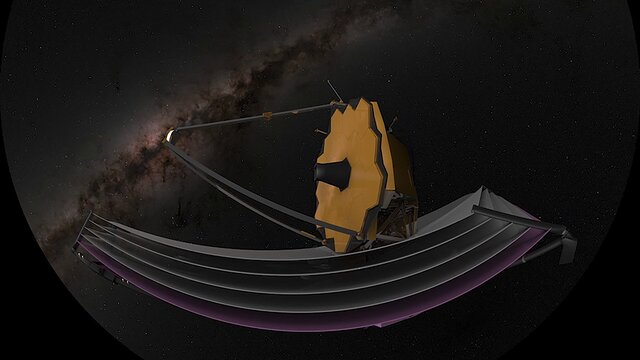James Web Space Telescope (artist's impression)