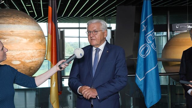 Erklärung von Bundespräsident Steinmeier anlässlich eines Besuchs am ESO-Hauptsitz