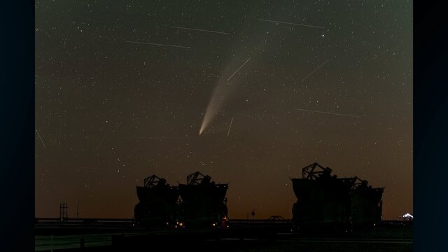 Paranal's visitor Comet C/2024 G3