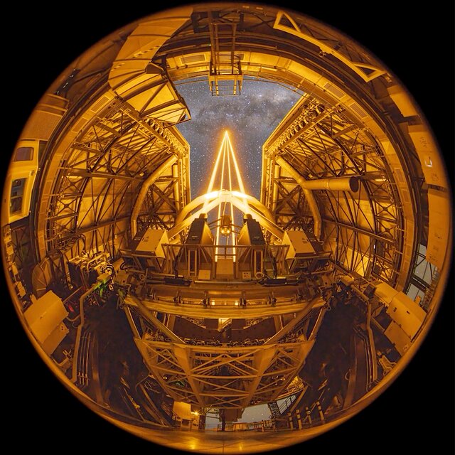 Inside the VLT — Lasers to the Stars